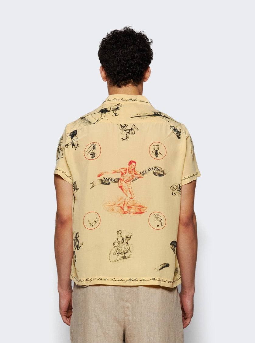 Bode Games Shirt - Yellow