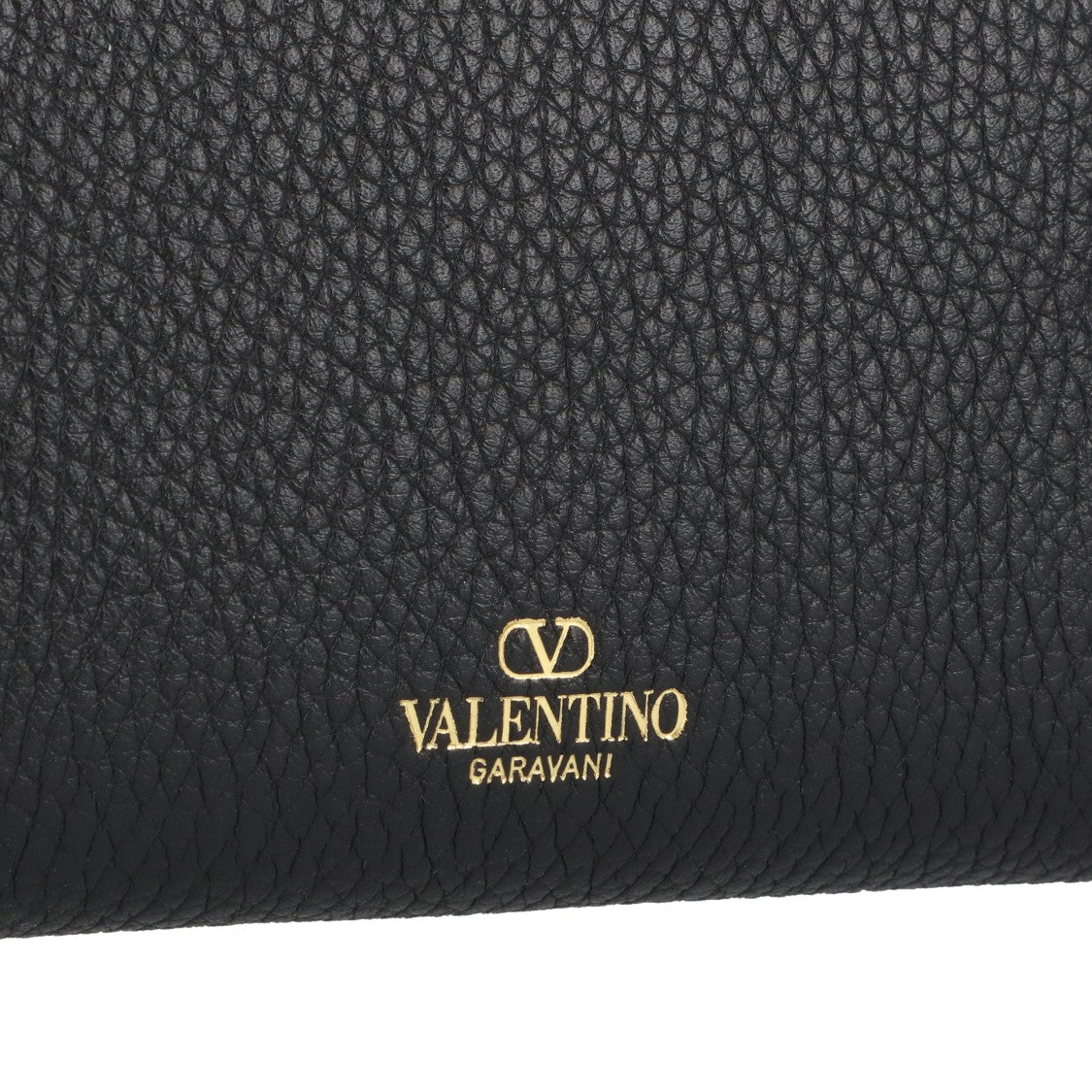 Valentino Rockstud Zip Around Wallet