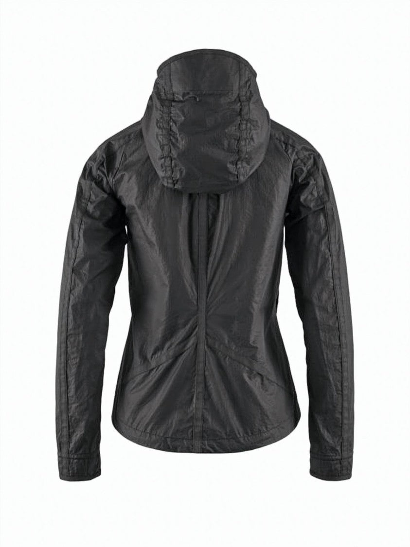 Klattermusen Fitted Cotton Jacket With Zipper Closure And Hood