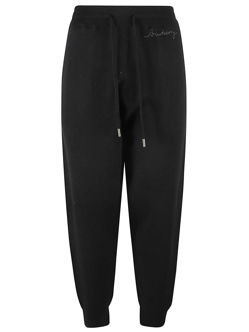 Burberry Relaxed Trousers With Tapered Leg