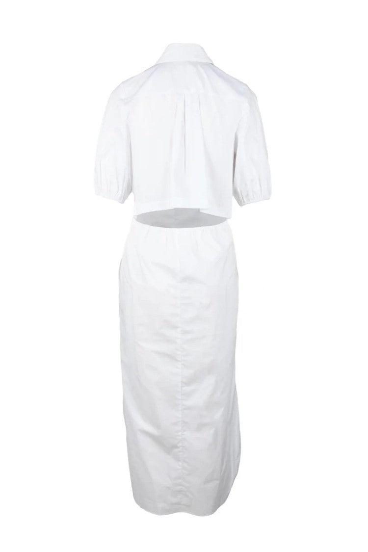 Patrizia Pepe Cotton Dress - White