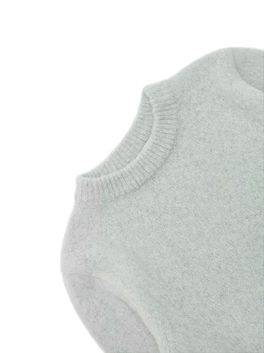 Amomento Light Grey Knit Sweater