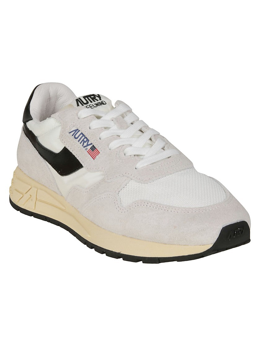 Autry Reelwind Suede-Mesh Nylon-Blend Sneakers