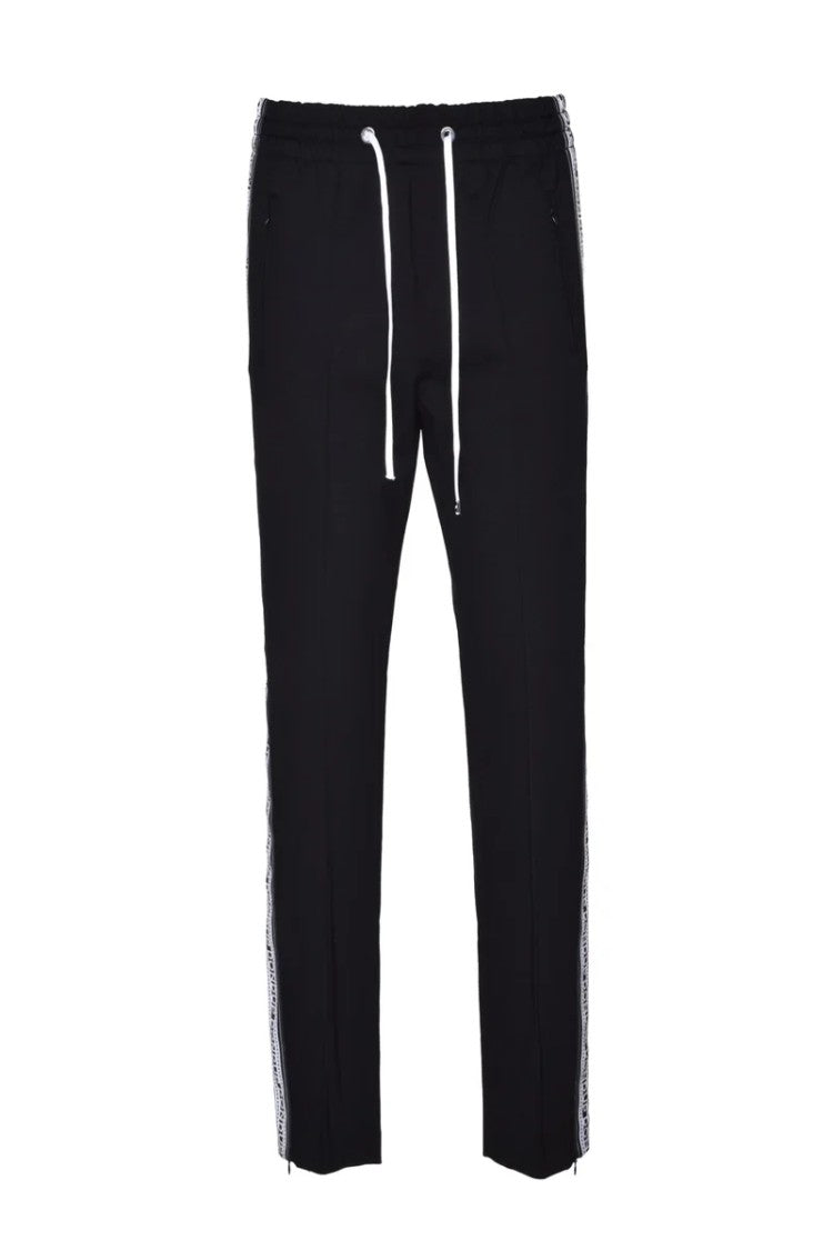 Dondup Straight-Leg Tracksuit Trousers With White Accents