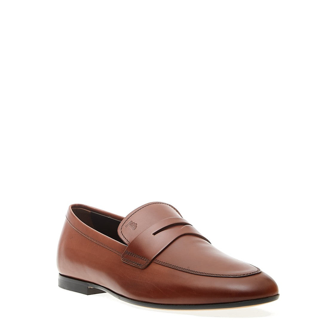 Tod's Brown Leather Moccasin