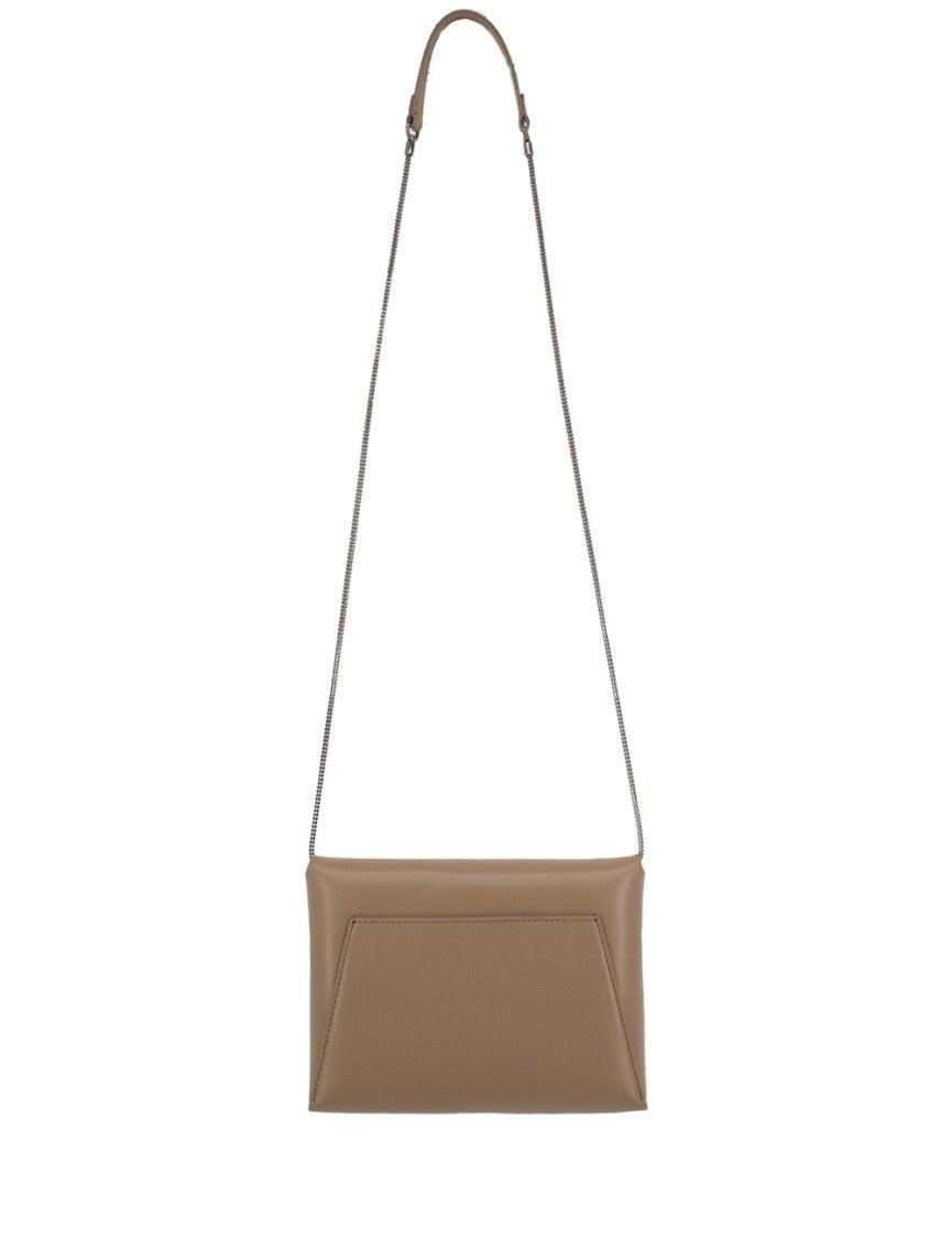 Brunello Cucinelli Envelope Silhouette Leather Shoulder Bag