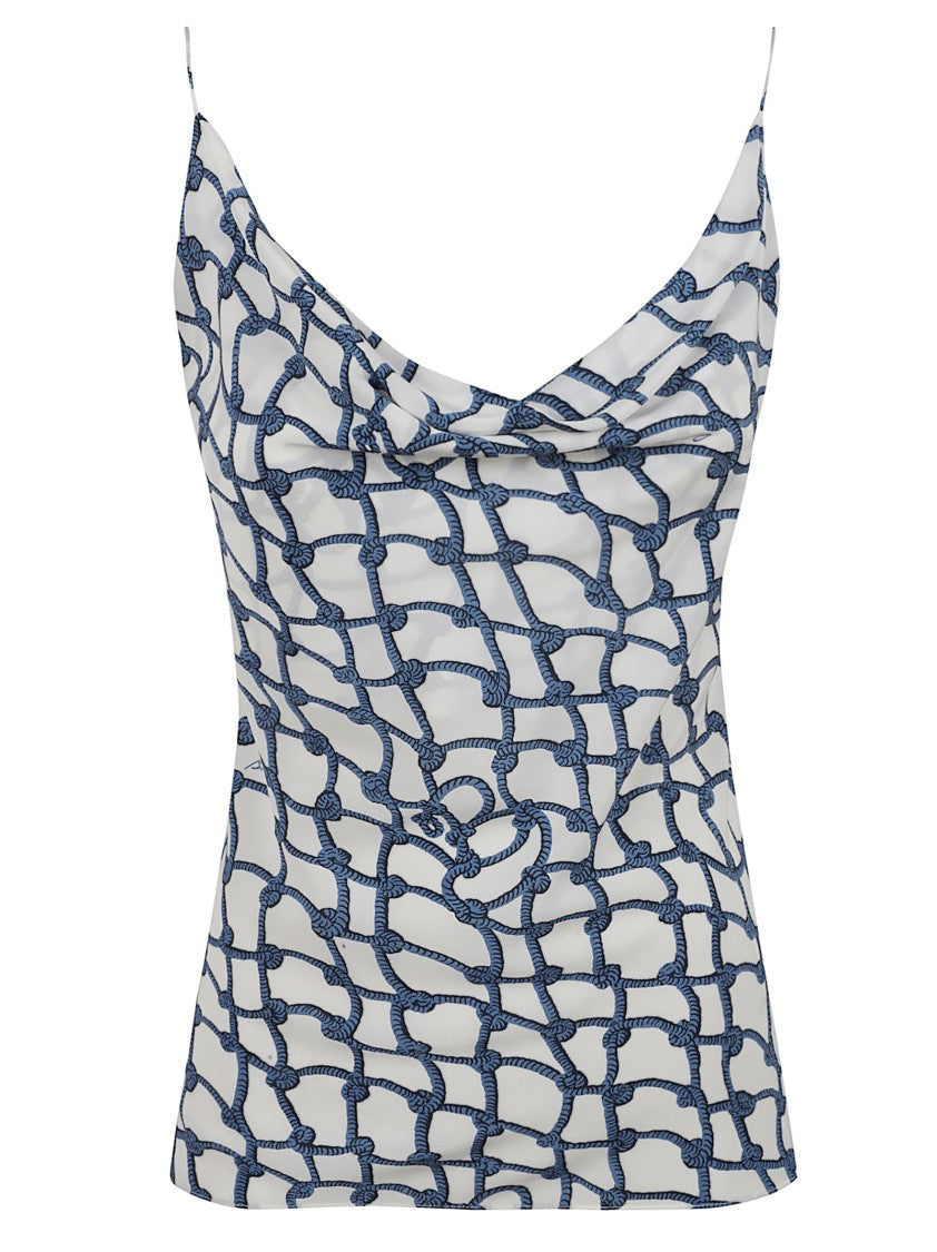 Burberry Cowl Neck Top