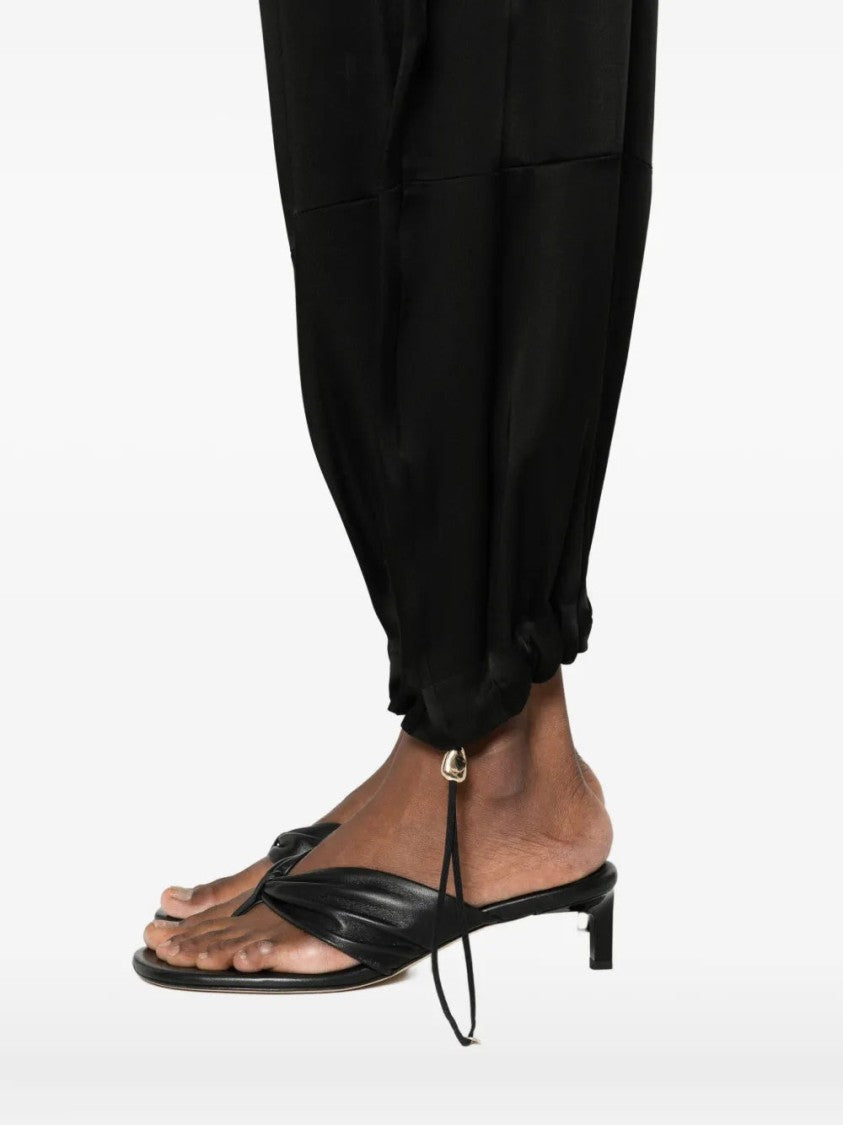 Fabiana Filippi Elastic-Waist Drawstring Trousers