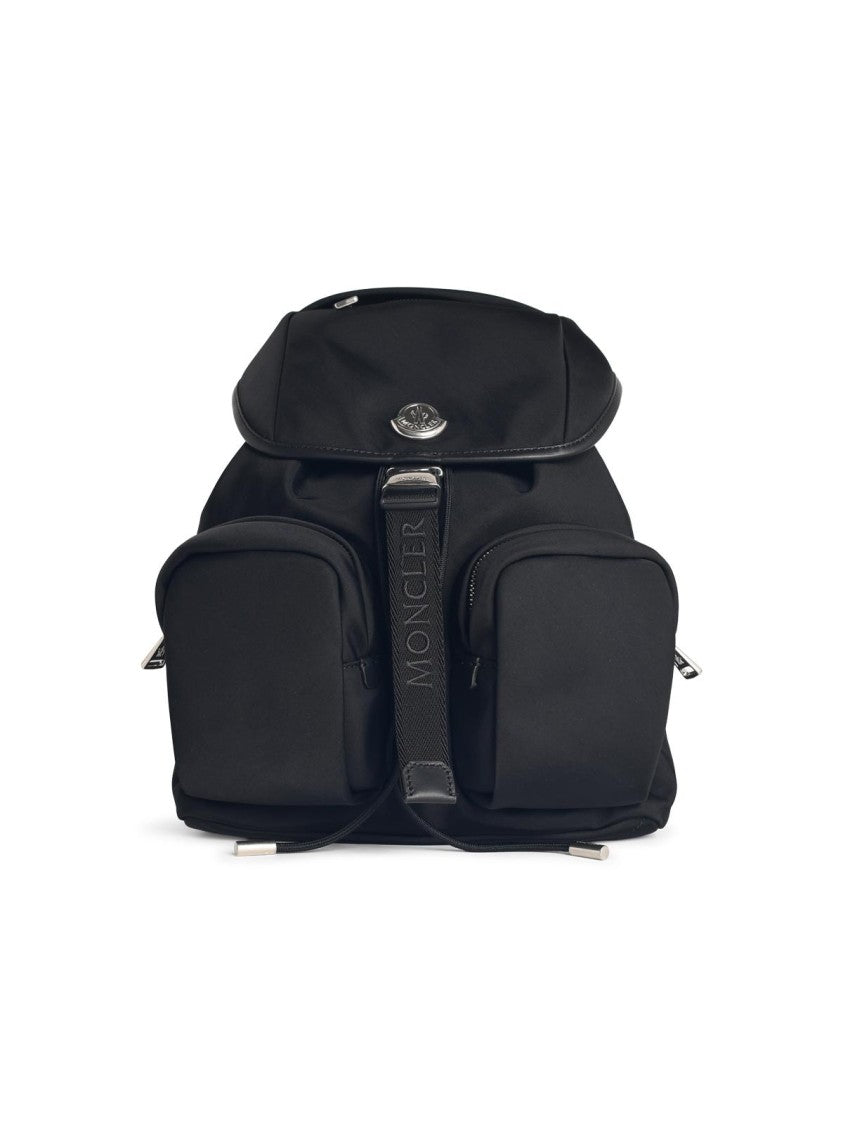 Moncler 'New Trick' Black Polyester Backpack