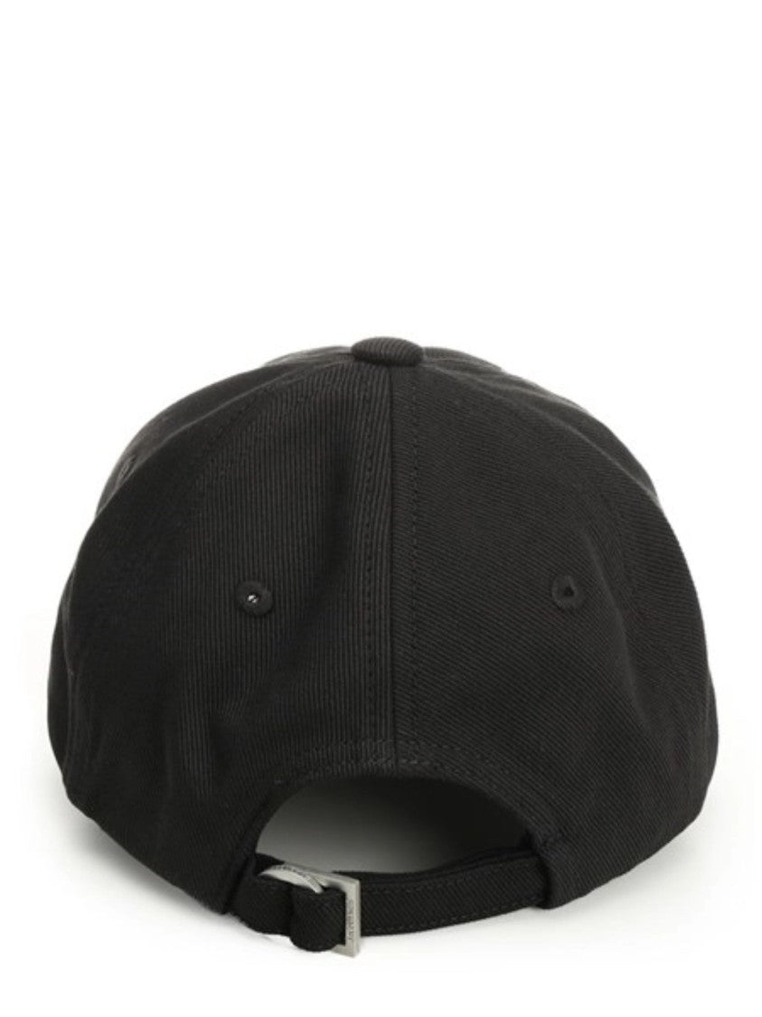 Jacquemus Black Cotton Logo Bucket Hat