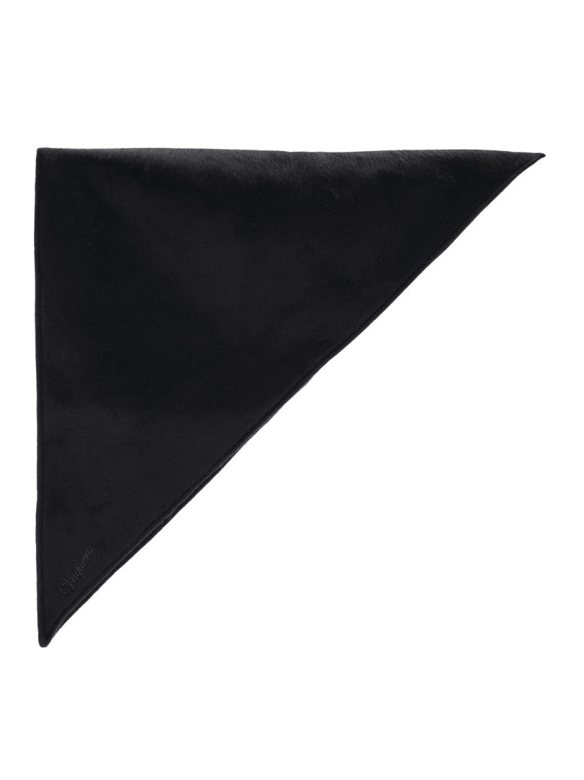 Vaquera Black Triangular Fabric Scarf