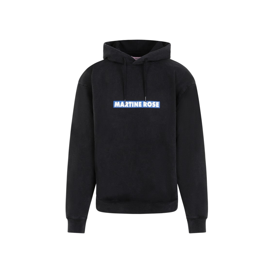 Martine Rose Classic Black Cotton Hoodie