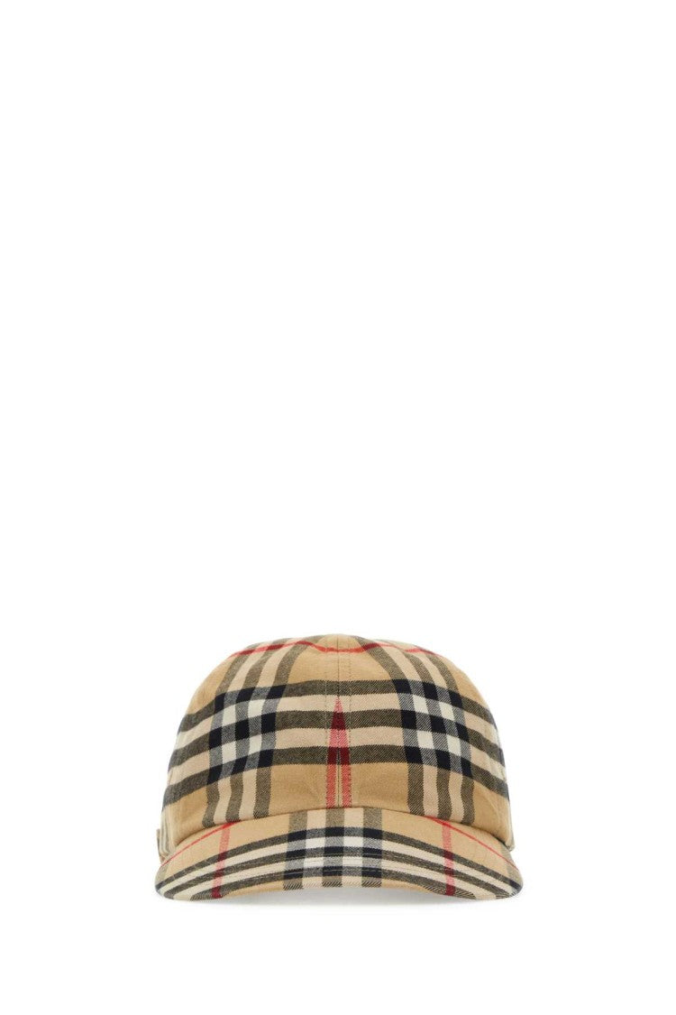 Burberry Embroidered Cotton Baseball Cap