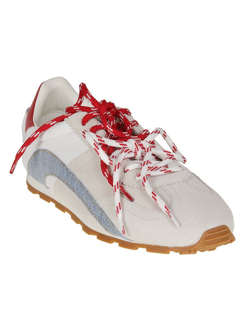 Dsquared2 Dc-642 Calf Leather Lace-Up Sneakers
