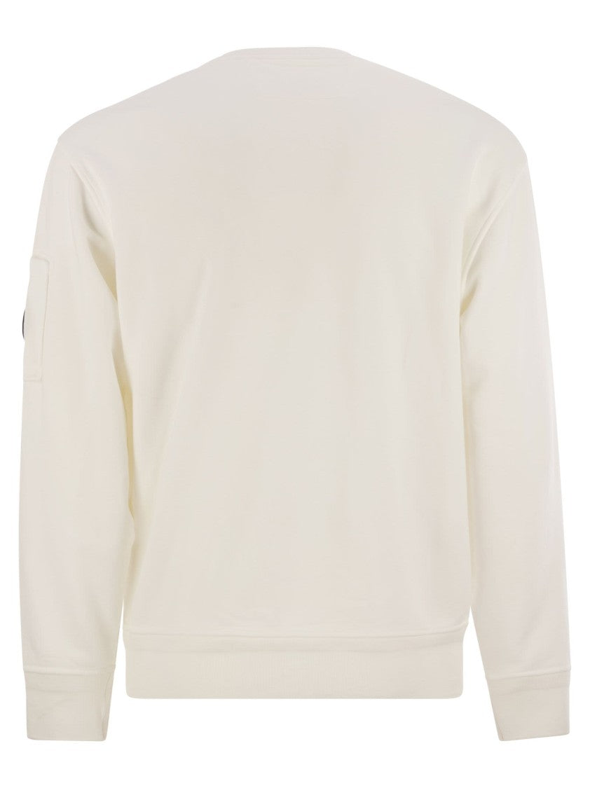 C.P. Company Resist Dyed Cotton Sweatshirt With Lens Pocket