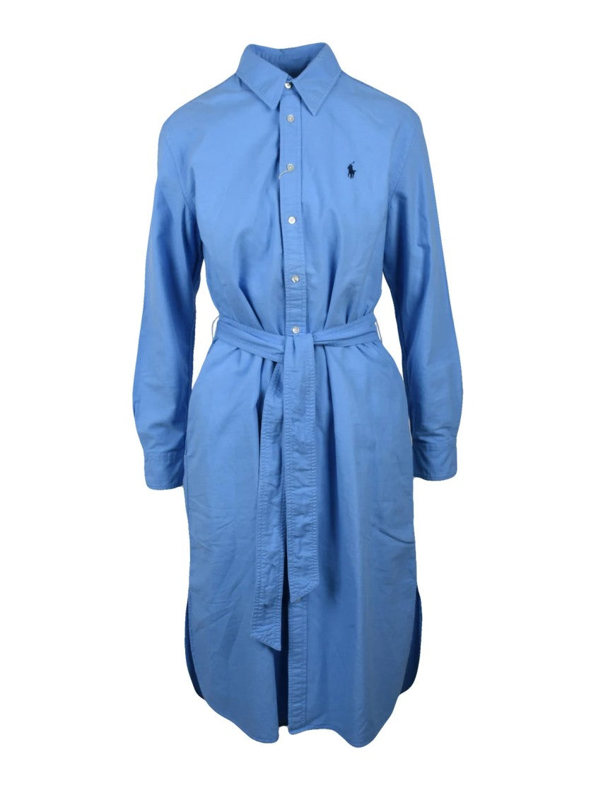 Polo Ralph Lauren Chemise Dress - Light Blue