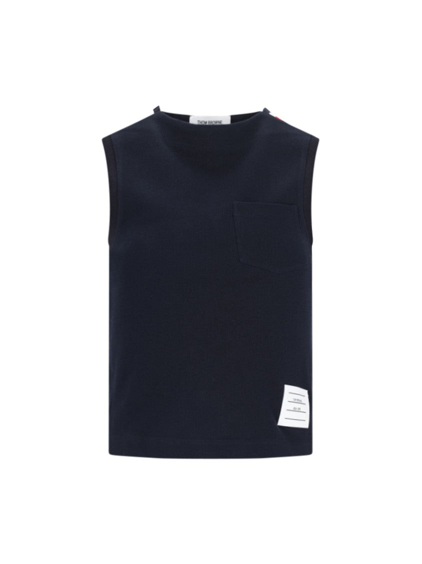 Thom Browne "Logo" T-Shirt – Blue