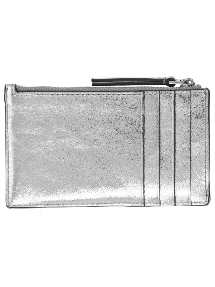 Tory Burch Kira Leather Quilted Card Holder
