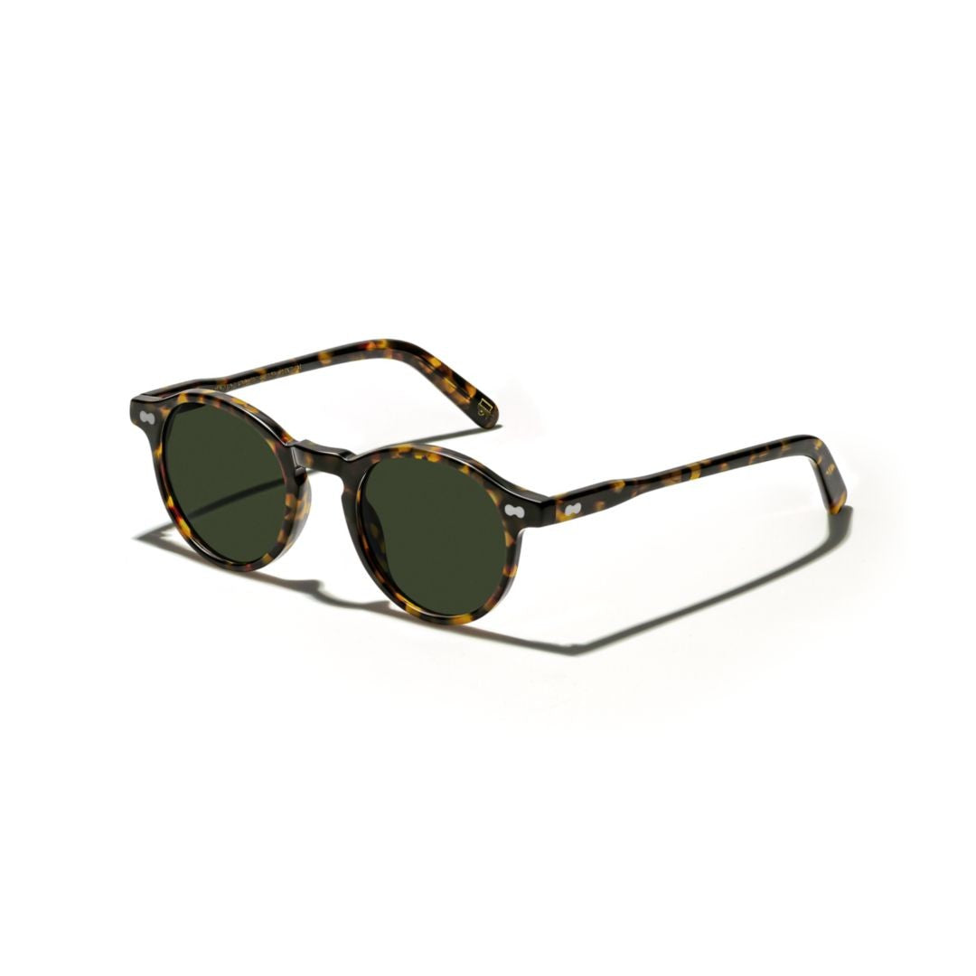 Moscot Or-Mil-S Miltzen Sun Round Tortoiseshell Acetate Sunglasses
