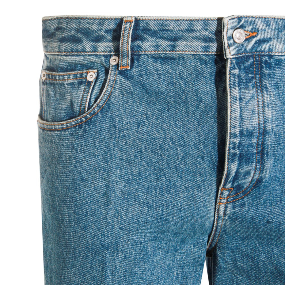 Valentino Blue Cotton Jeans