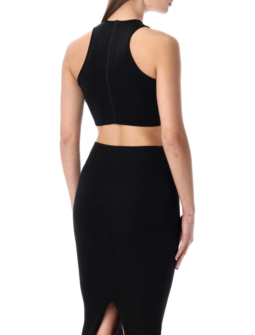 Rick Owens Cropped Tank Top