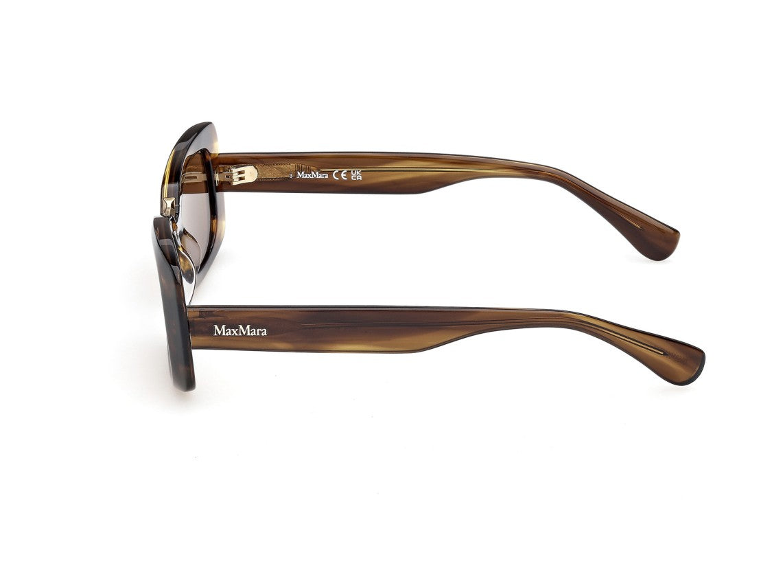 Max Mara Tortoiseshell Mm0197 Oversized Square Sunglasses