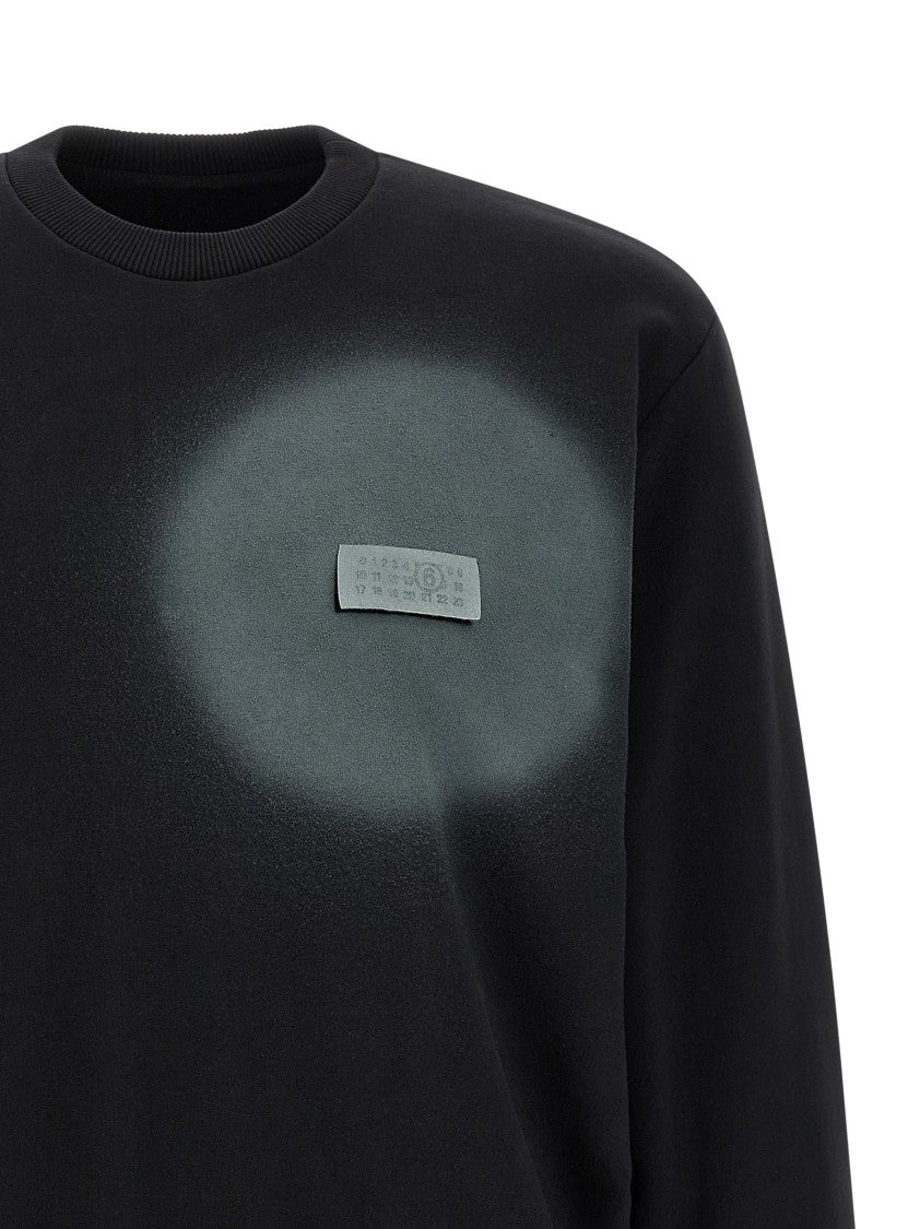 Mm6 By Maison Margiela 'Numeric Signature Mm6' Spray Sweatshirt
