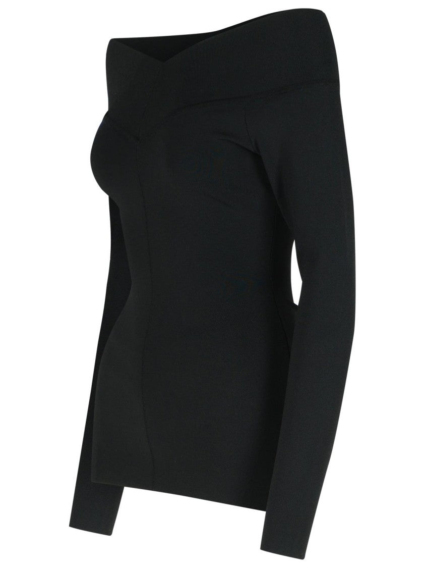 Stella Mccartney Black Viscose Blend Top