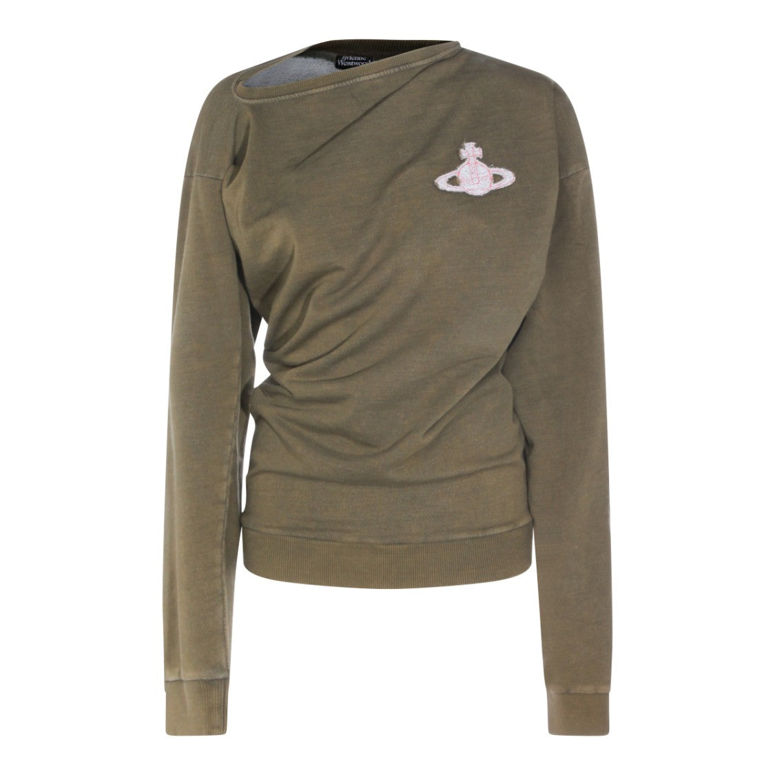 Vivienne Westwood Olive Green Relaxed Fit Sweater