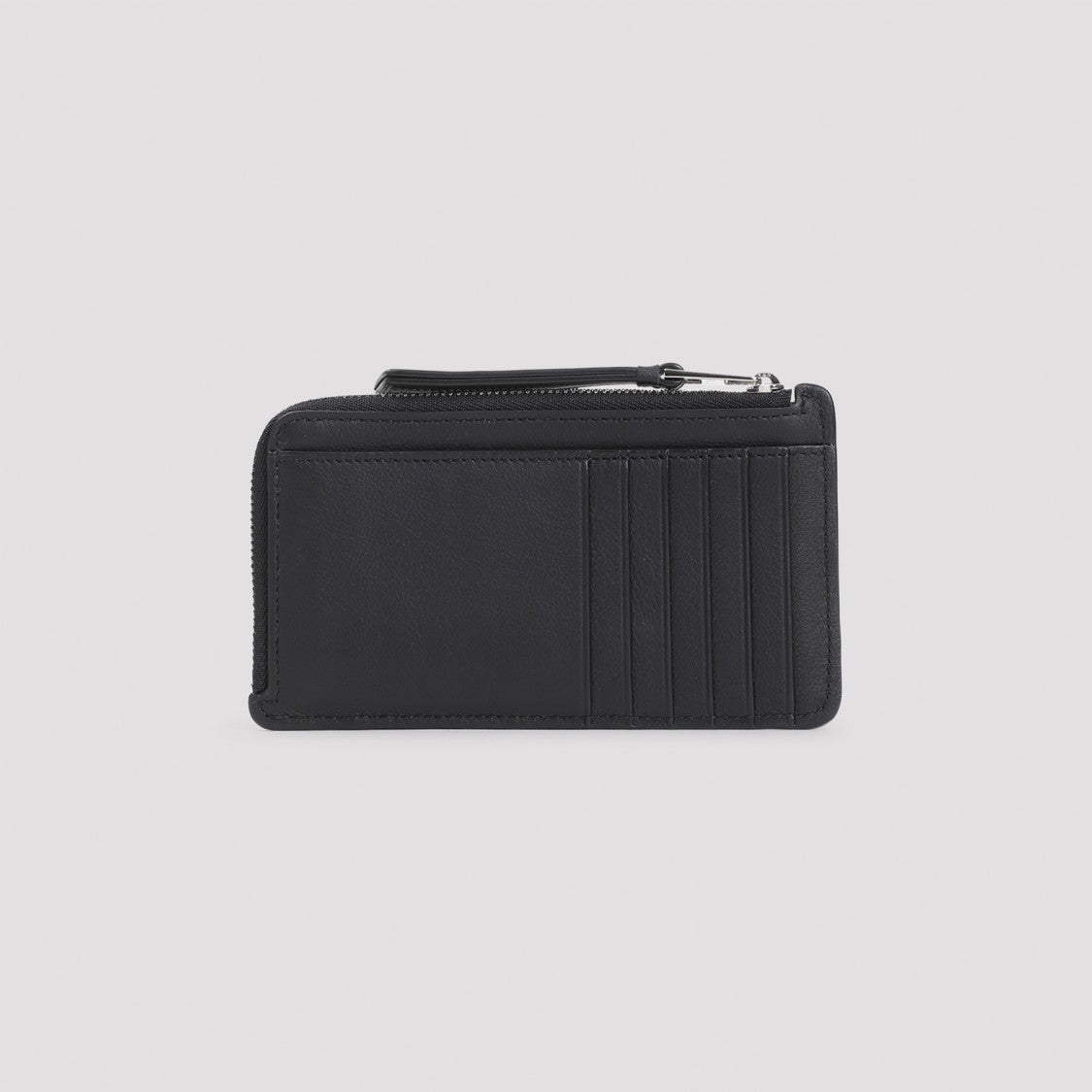 Loewe Geometric Panel Black Calfskin Leather Clutch
