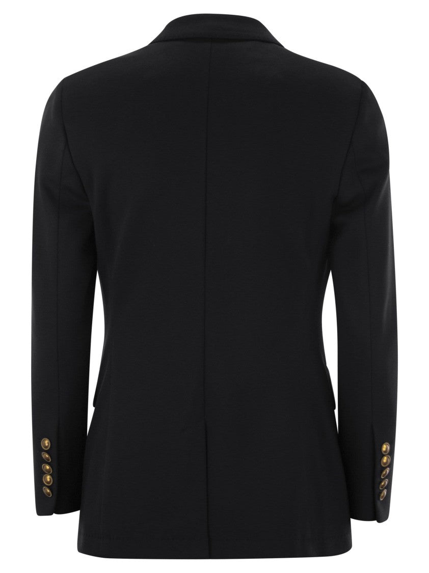 Saulina Angelica - Milano Stitch Two-Button Blazer