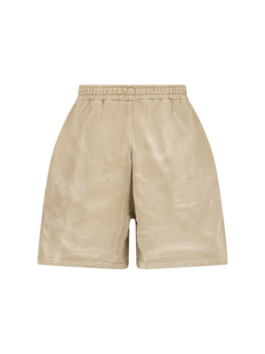 Cultura Relaxed Fit Shorts With Elastic Waistband And Subtle Branding