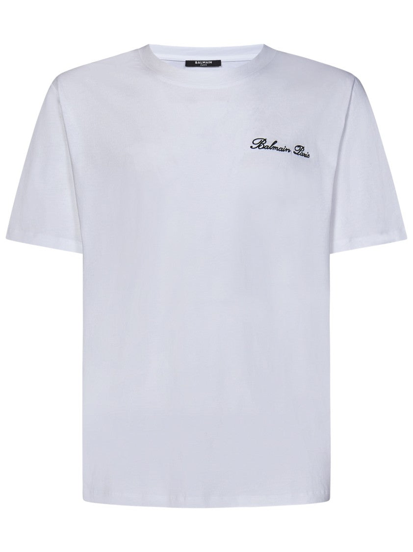 Balmain Loose-Fit Organic Cotton Jersey T-Shirt