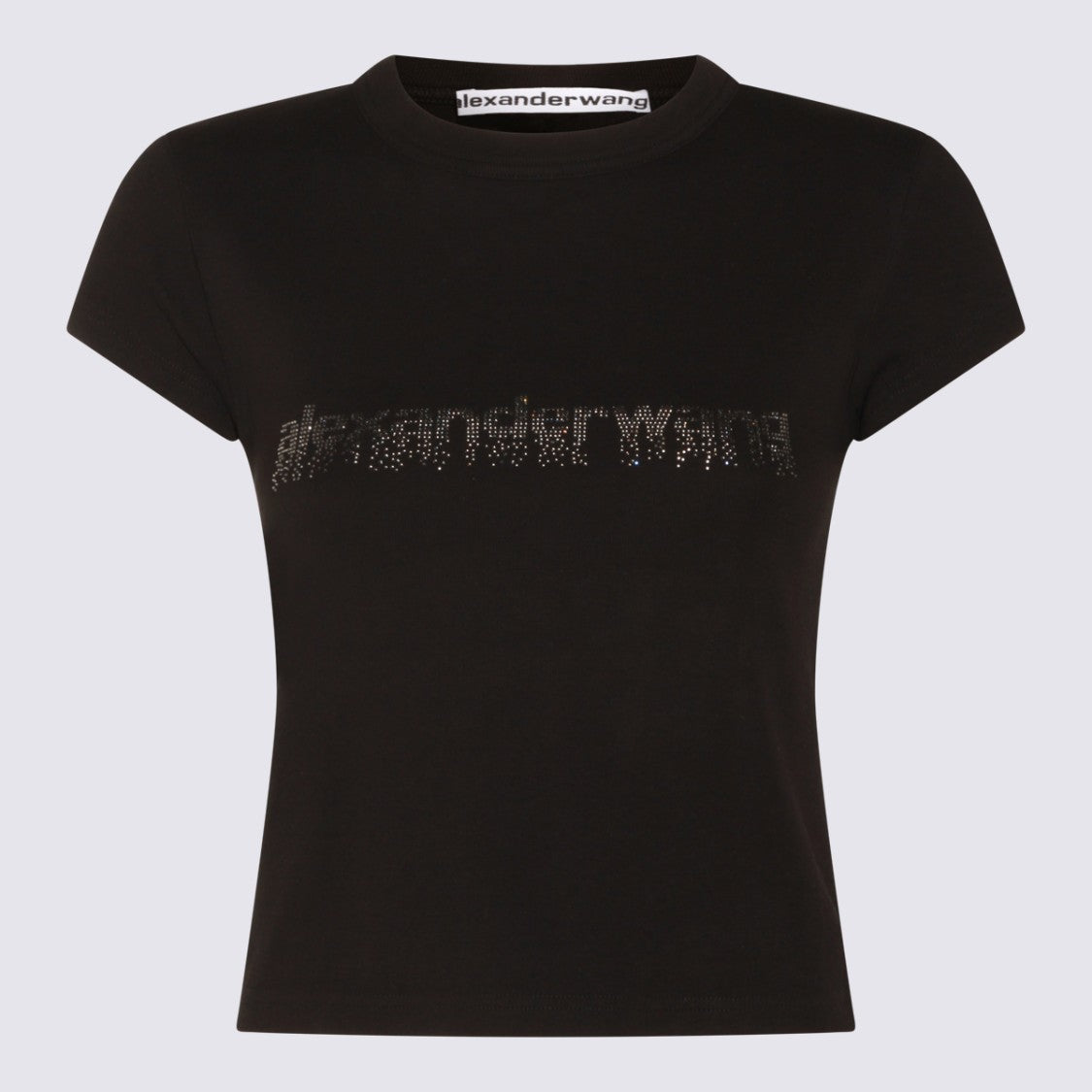 Alexander Wang Black Cotton T-Shirt