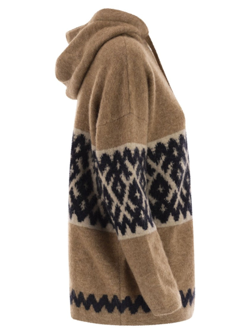 Max Mara Ivan Jacquard Mohair Blend Sweatshirt