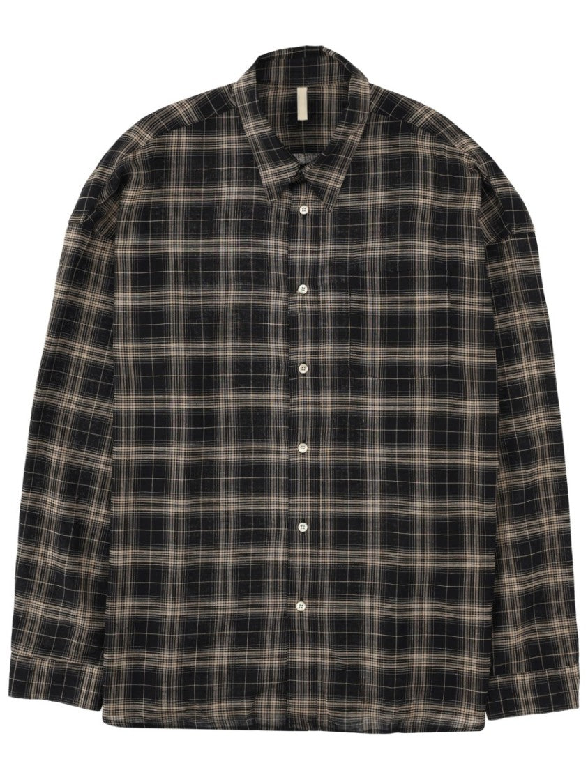 Sunflower Muted Tones Classic Plaid Casual Shirt
