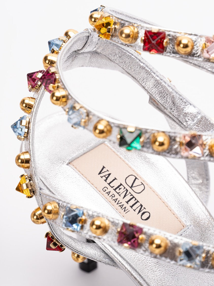 Valentino Garavani `Rockstud` Ankle Strap Pumps