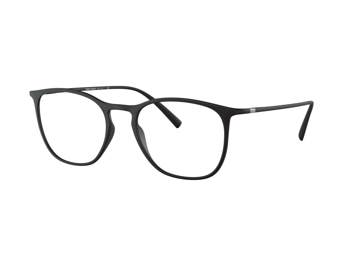 Giorgio Armani Black 0Ar7202 Matte Nylon Square Eyeglasses