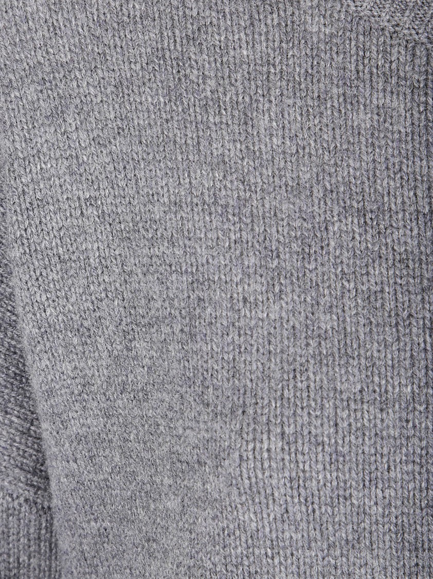 Lisa Yang Cashmere Knit Oversized Sweater With Contrasting Edge Detail