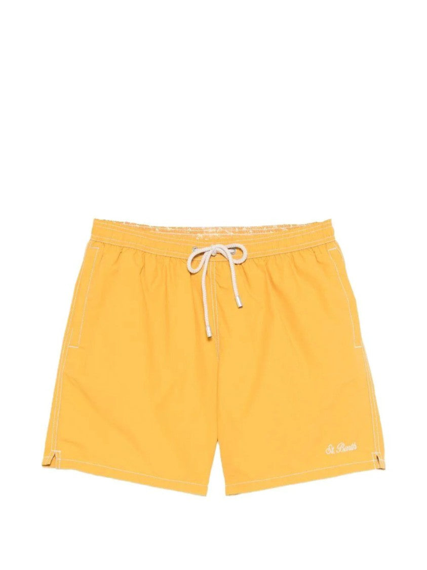 Mc2 Saint Barth Yellow Patmos Swim Shorts