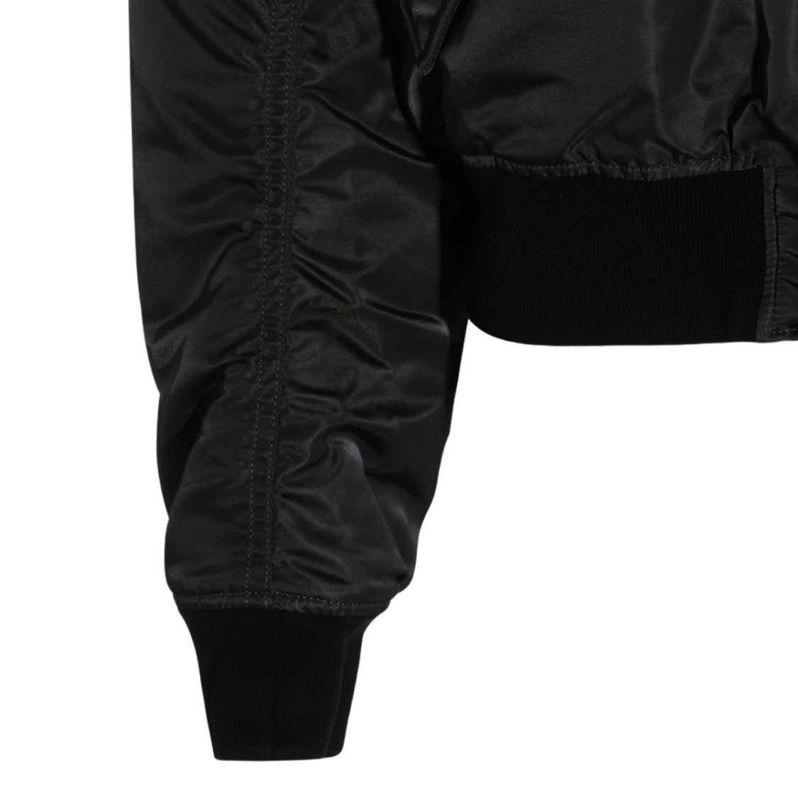Maison Margiela Shiny Finish Functional Detail Bomber Jacket