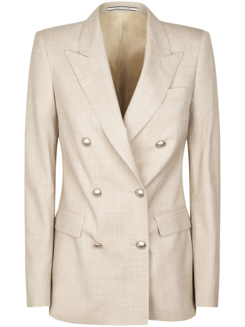 Tagliatore Double-Breasted Blazer And Trousers Set