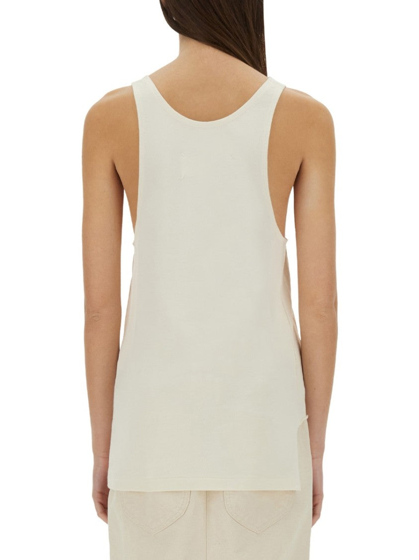 Maison Margiela Scoop Neck Slim-Fit Tank Top