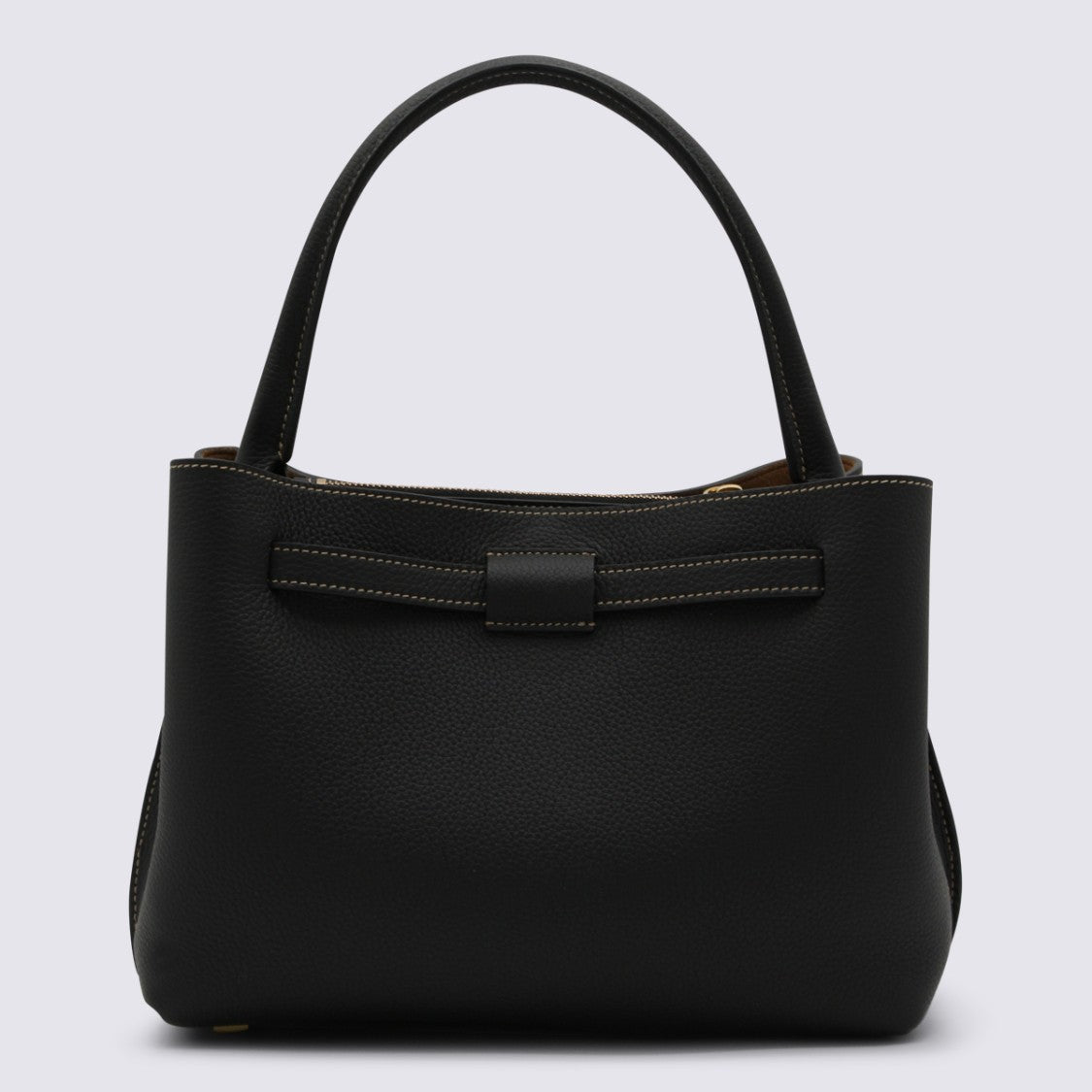 Tod's Textured Leather Tote With Gold-Tone Hardware