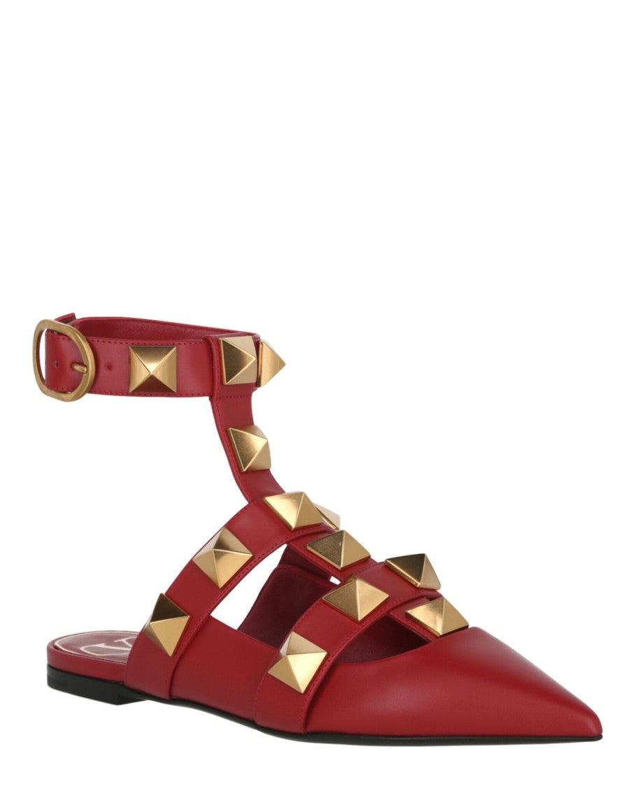 Valentino Garavani Roman Stud Ballerina Shoe