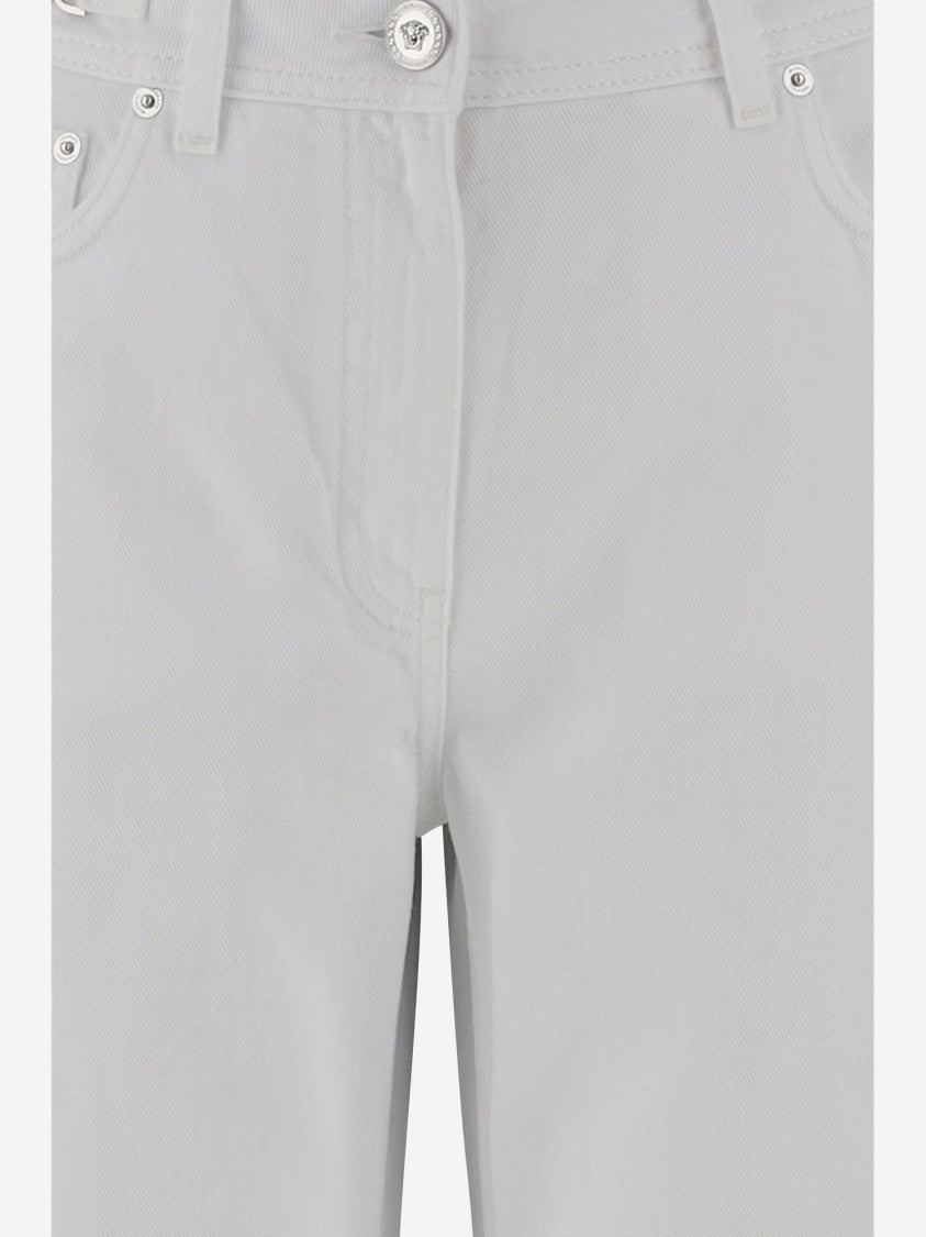 Versace Medusa Cotton Denim Jeans '95