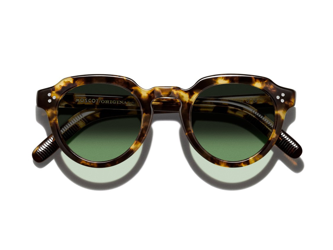 Moscot Tortoiseshell Or-Gav-S Acetate Sunglasses