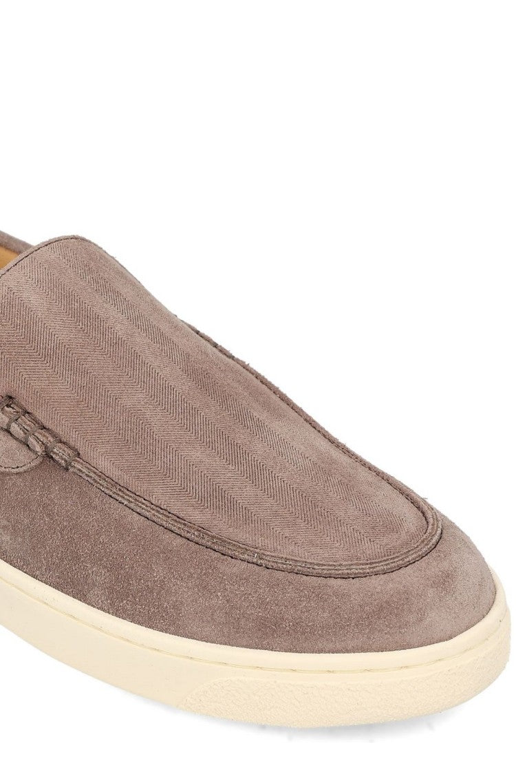 Brunello Cucinelli Soft Suede Loafers