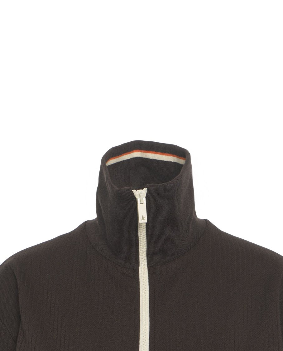 Golden Goose High Collar Zip Sweatshirt