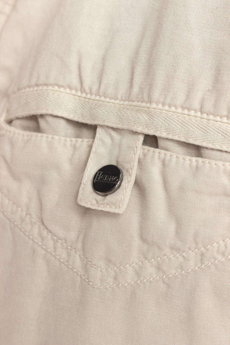 Herno Unlined Cotton-Linen Field Jacket